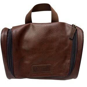 Original Penguin Men's Brown Toiletry Bag Travel Organizer